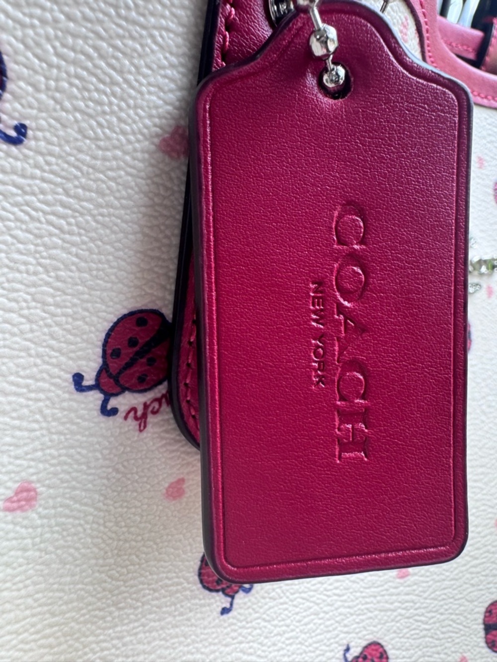 Coach Ladybug 🐞 Tote - Picture 2 of 7